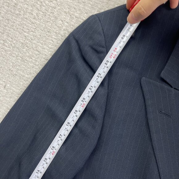 VTG Hugo Boss Zeus Akropolis Double Breasted Blazer Size 102* Wool Germany Made - Picture 10 of 16